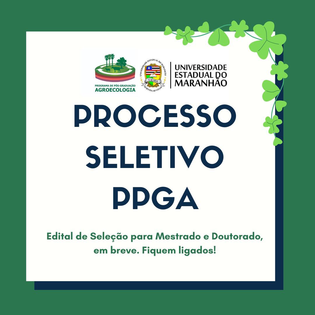 Processo Seletivo PPGA