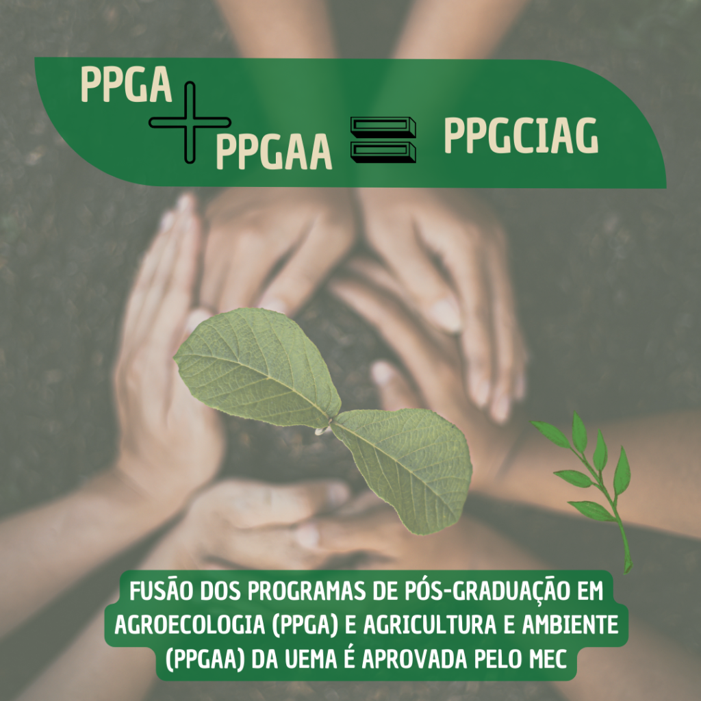 FUSÃO PPGA + PPGAA = PPGCIAG